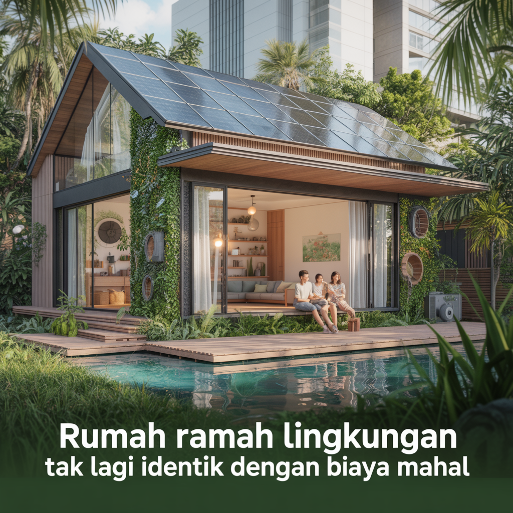 Rumah Ramah Lingkungan Tak Lagi Identik dengan Biaya Mahal