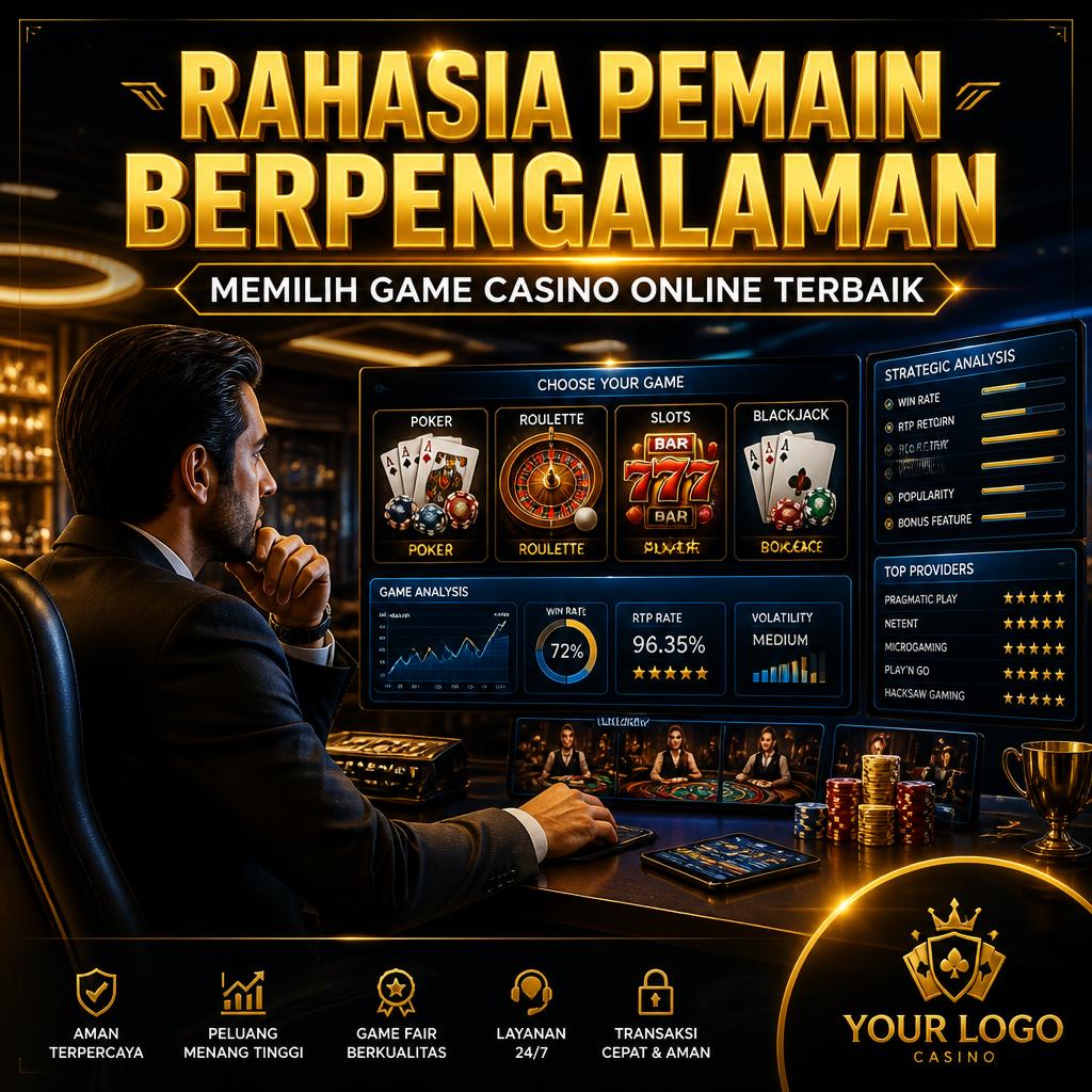 Rahasia Pemain Berpengalaman Memilih Game Casino Online Terbaik