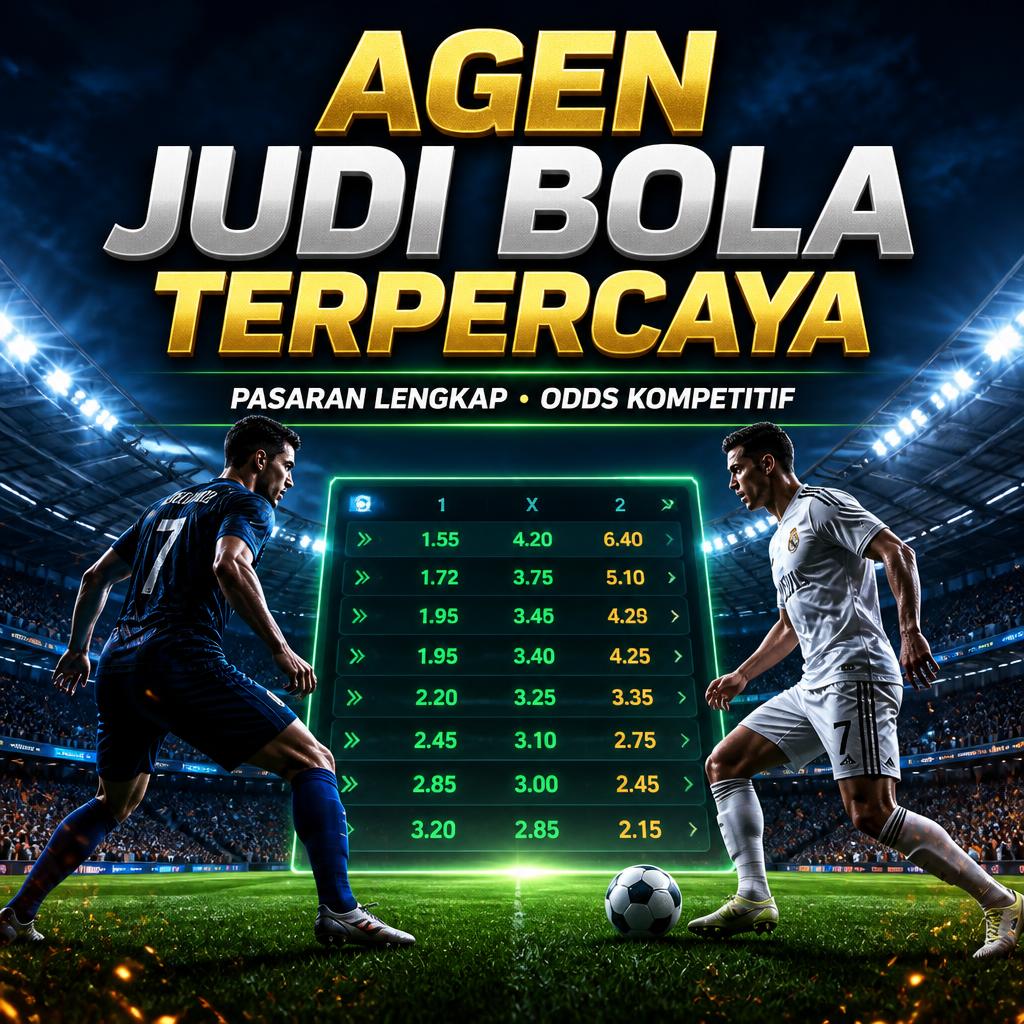 Agen Judi Bola Terpercaya dan Pasaran Lengkap Odds Kompetitif