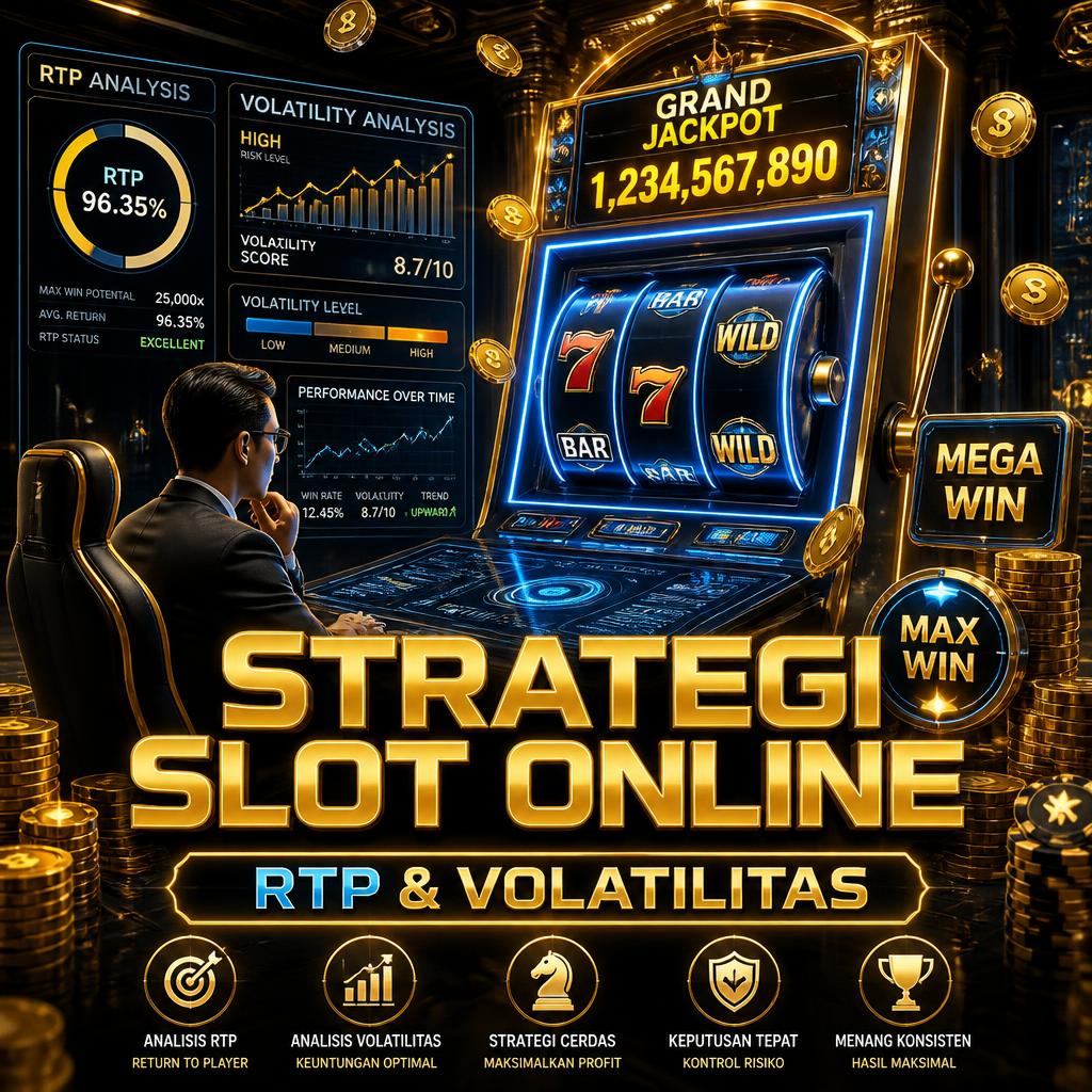 Strategi Bermain Slot Online Berdasarkan RTP dan Volatilitas