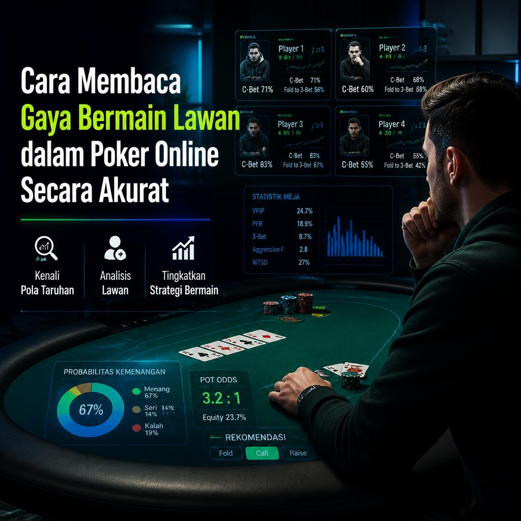 Cara Membaca Gaya Bermain Lawan dalam Poker Online Secara Akurat
