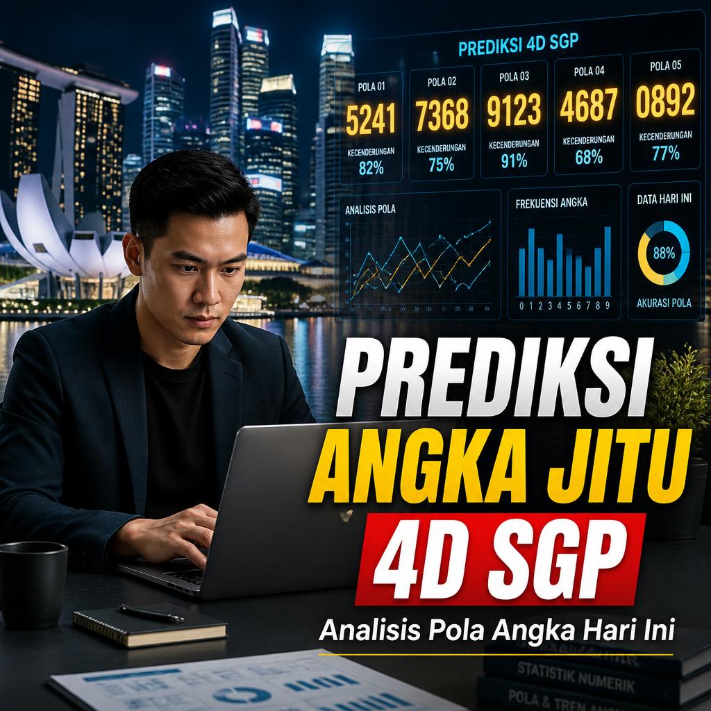 Prediksi Angka Jitu 4D SGP: Tebak Pola Seru Hari Ini Versi Baru